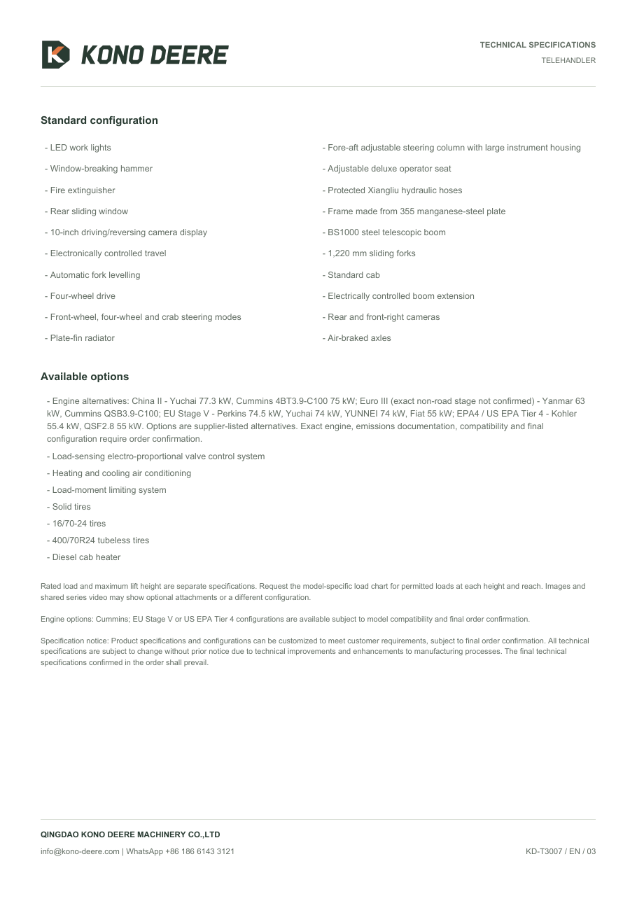 KD-T3007 — Product brochure, Page 3