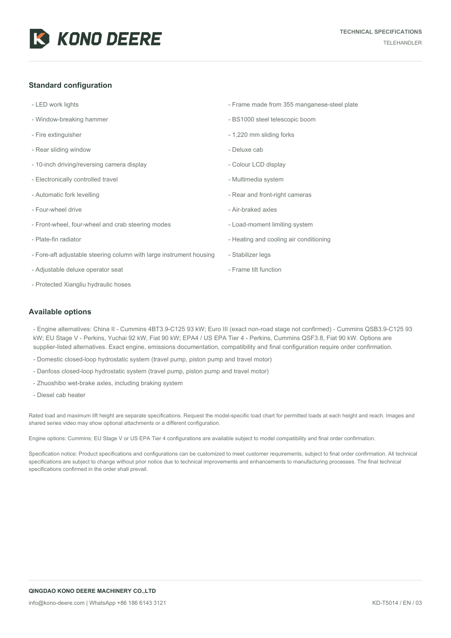 KD-T5014 — Product brochure, Page 3