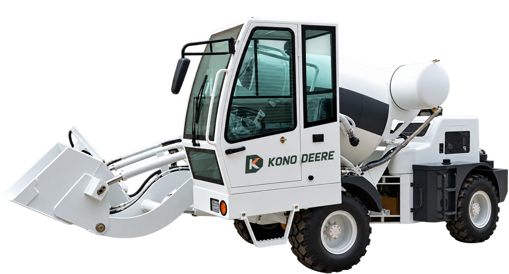 KD1000 — Self-Loading Concrete Mixer Truck