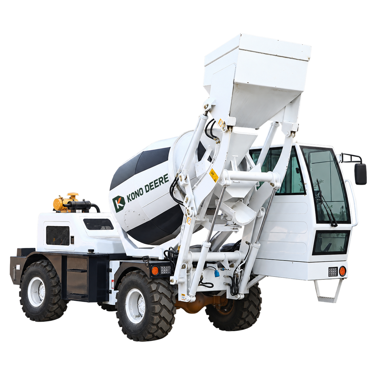 KD1500 — Self-Loading Concrete Mixer Truck