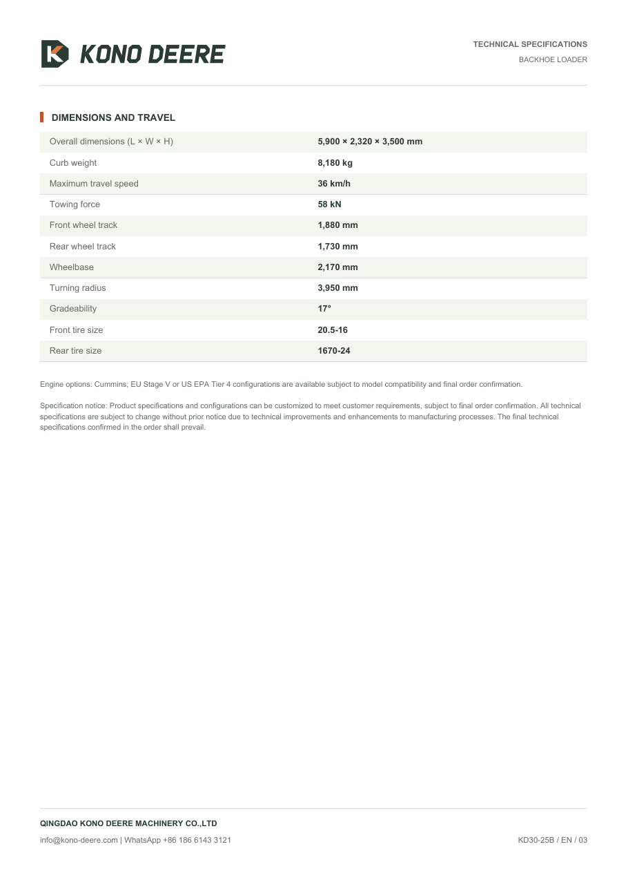 KD30-25B — Product brochure, Page 3