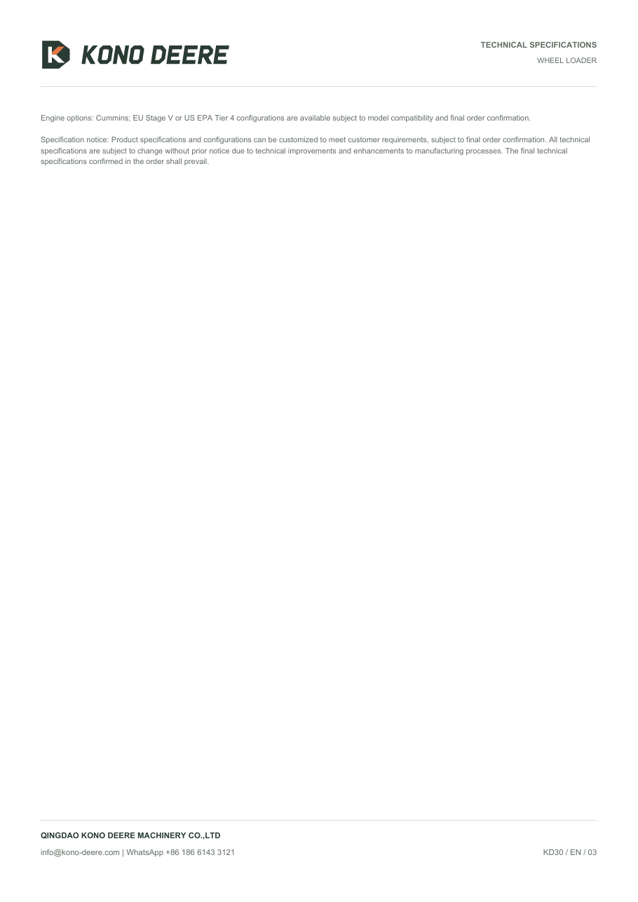 KD30 — Folleto del producto, Página 3