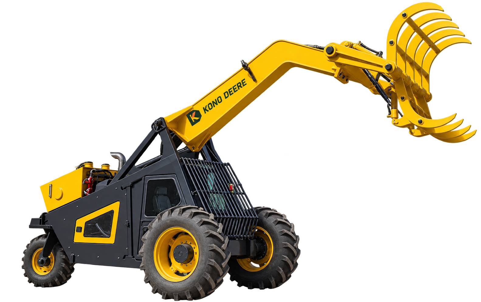 KD4200B — Three-wheel sugarcane loader